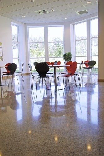 polished concrete floors